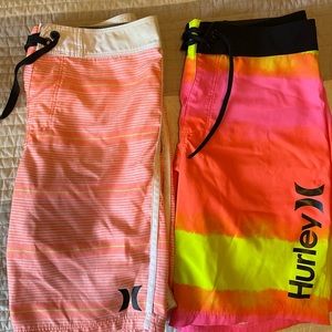 Boys Hurley Boardshorts Size 10